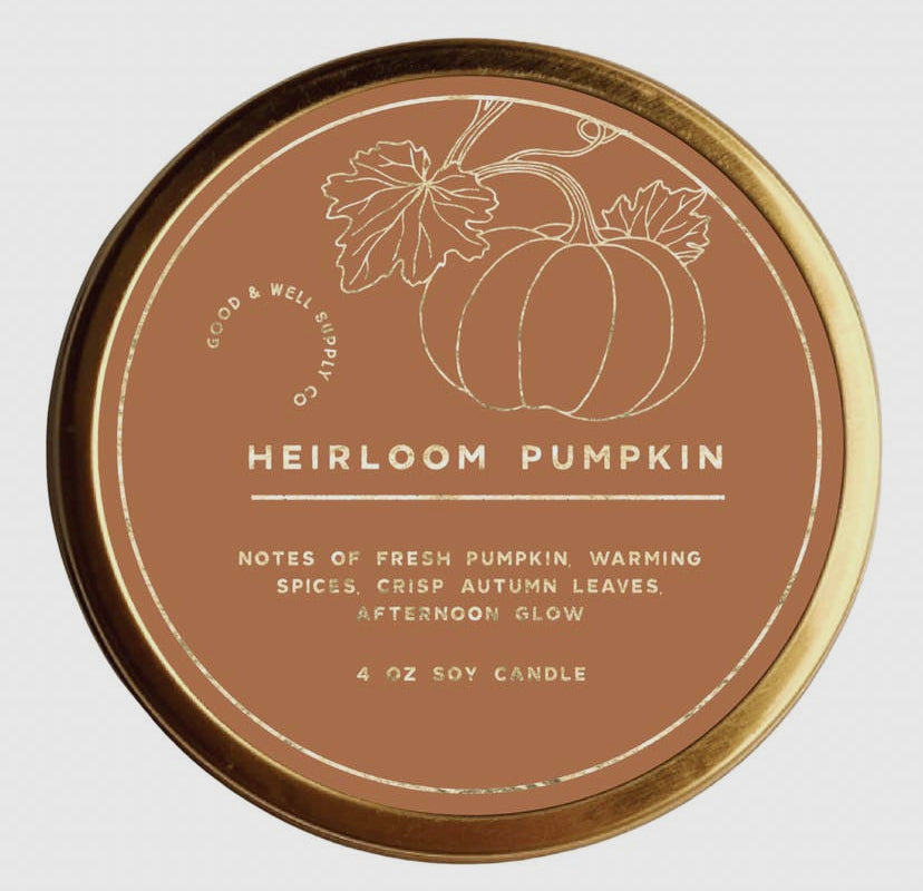 Thymes - Heirlum Pumpkin Votive Candle at